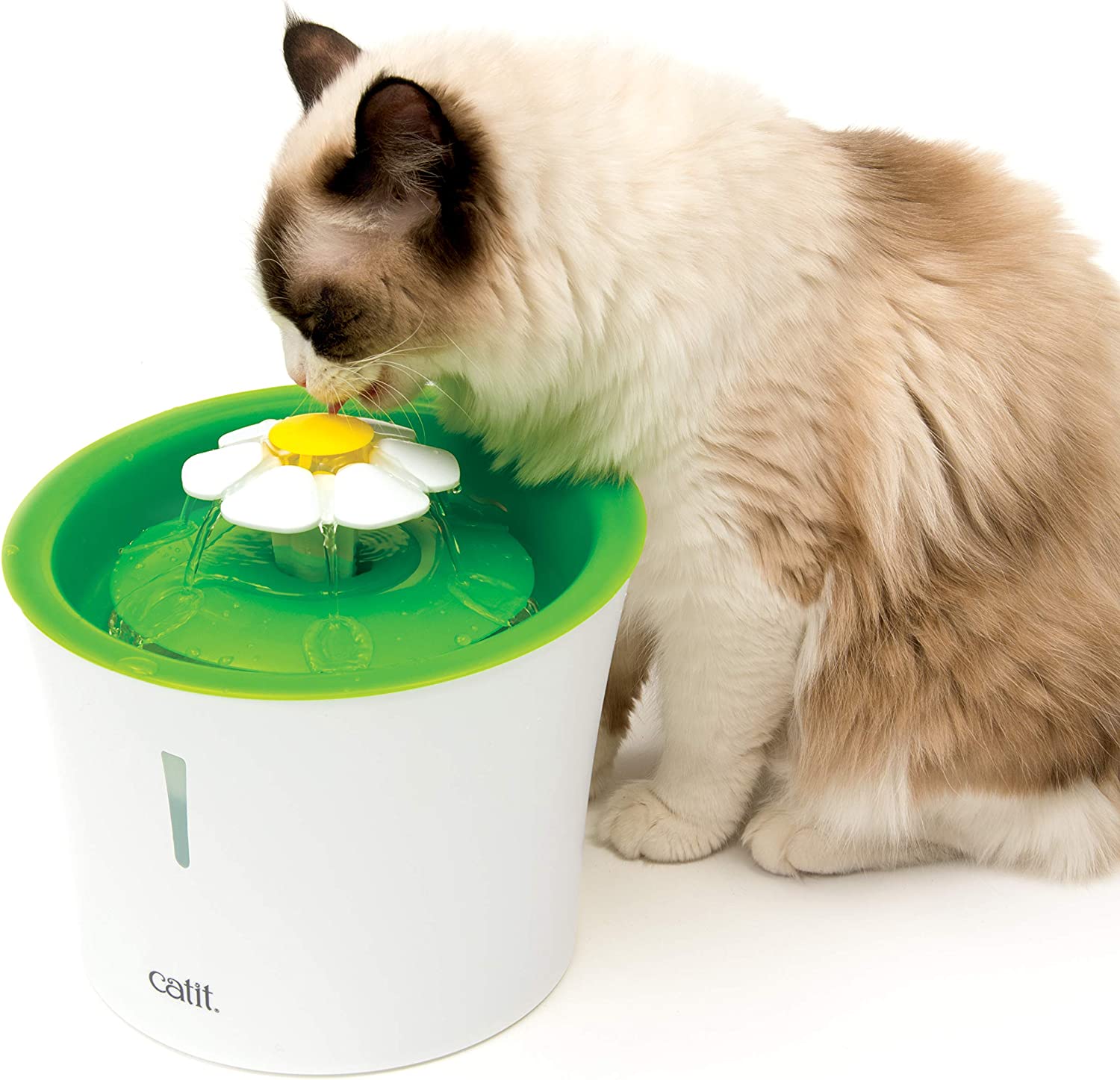 Catit Senses 2.0 Flower Fountain, Cat Drinking Water Fountain