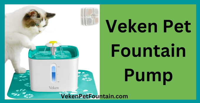 veken pet fountain pump