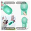 portable dog bowl water bottle